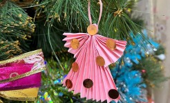 Мастер-класс «Рождественский ангел» прошёл в Центре