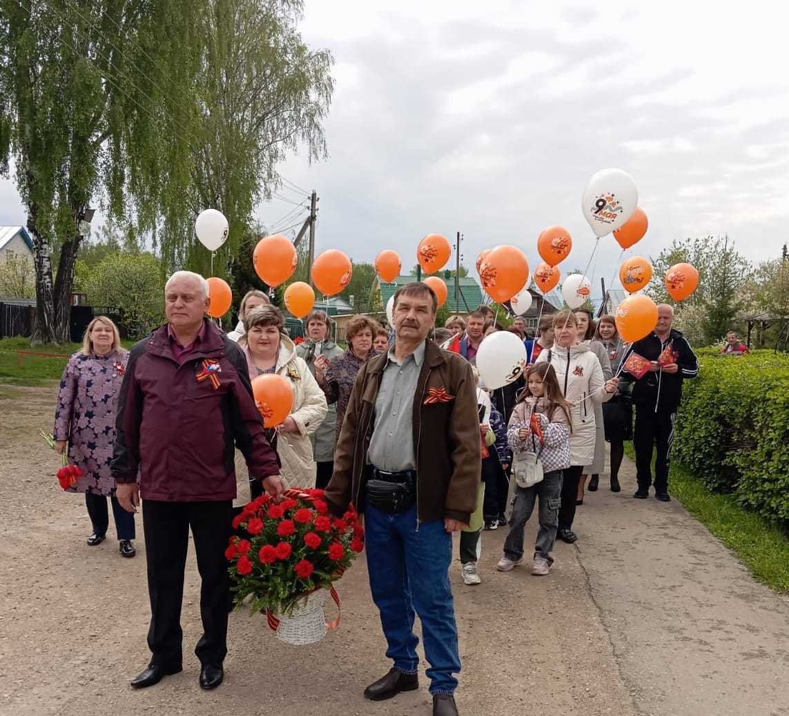 Участие в торжественном митинге, посвящённом 80-летию Победы