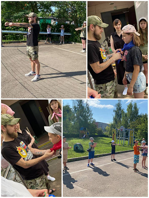 Зарядка с героем