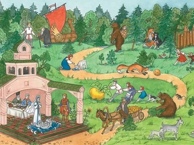 Конкурс «Детских сказок чудные старицы»