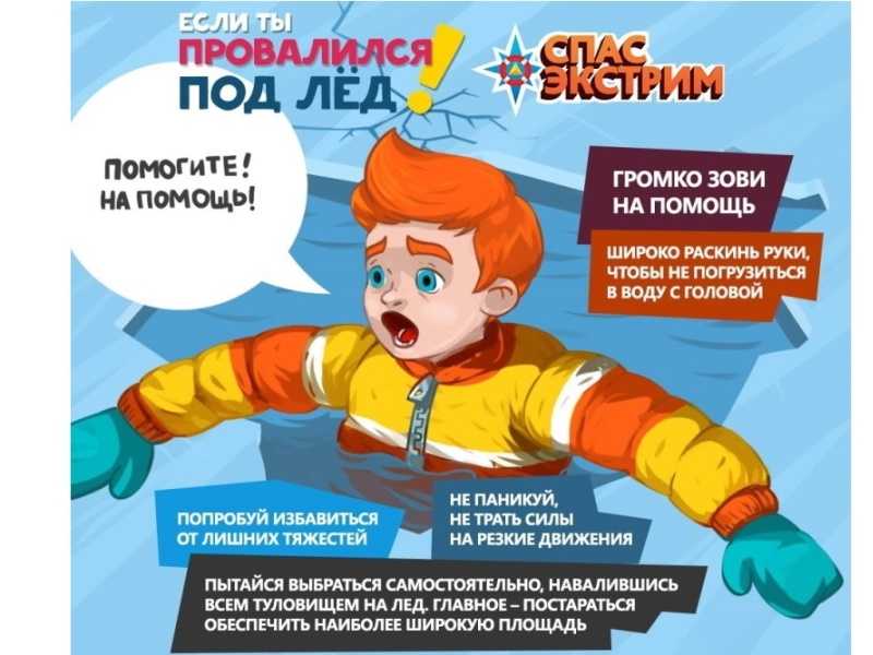 Если ты провалился под лед