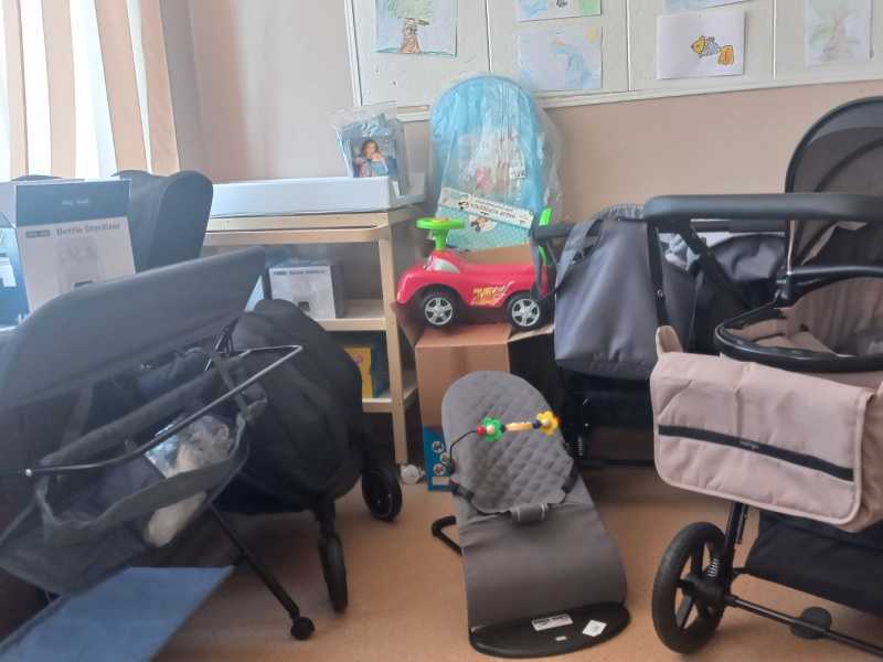 Пункт проката предметов первой необходимости для новорожденных