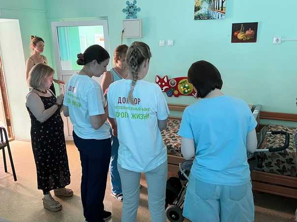 Воспитанников Маяка обследовали врачи.