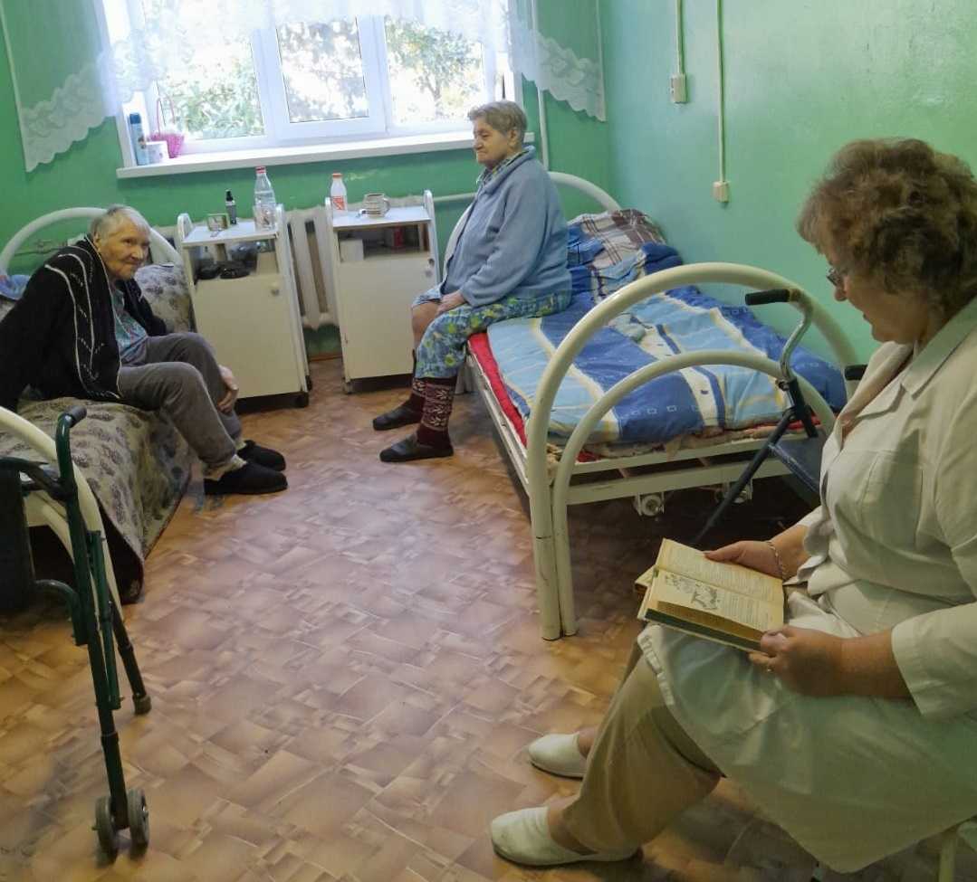 Чтение сказок для маломобильных клиентов!