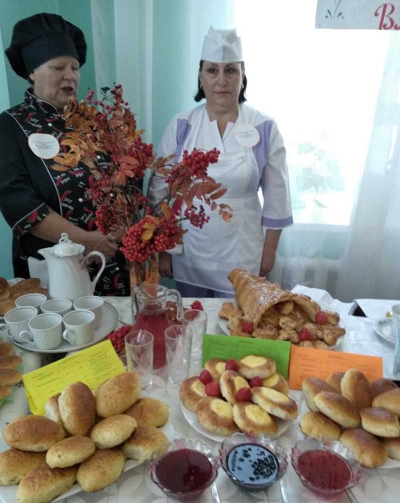 Участие в межрайонном конкурсе поваров