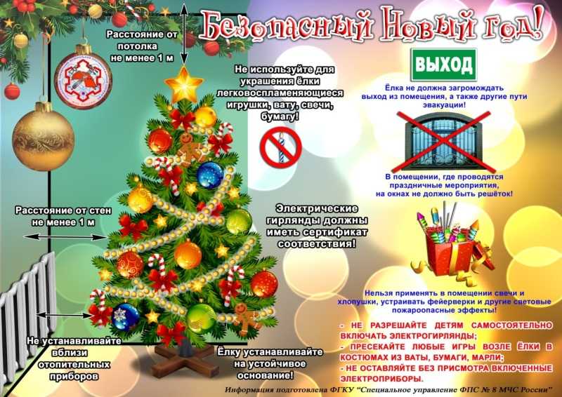 Безопасный Новый год