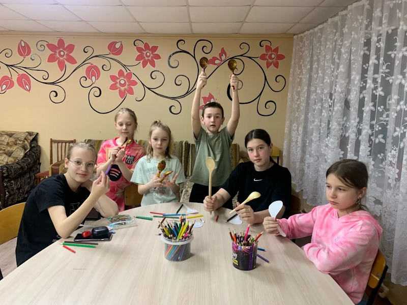 Мастер-класс  «Из прошлого семеновской ложки»