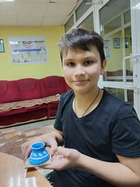 Занятие на гончарном круге