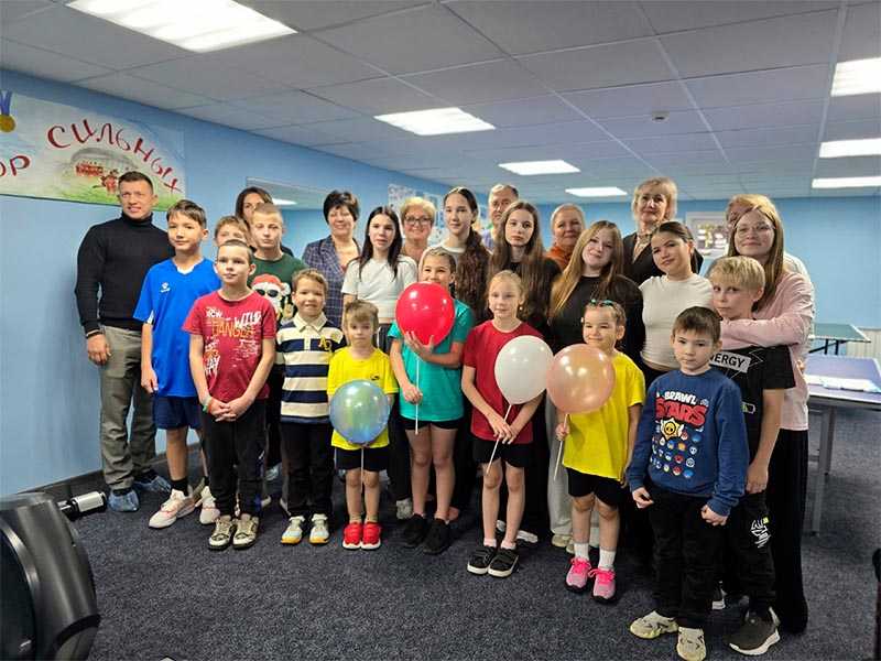 Открытие тренажёрного зала!