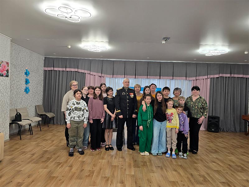 Встреча с настоящим героем!
