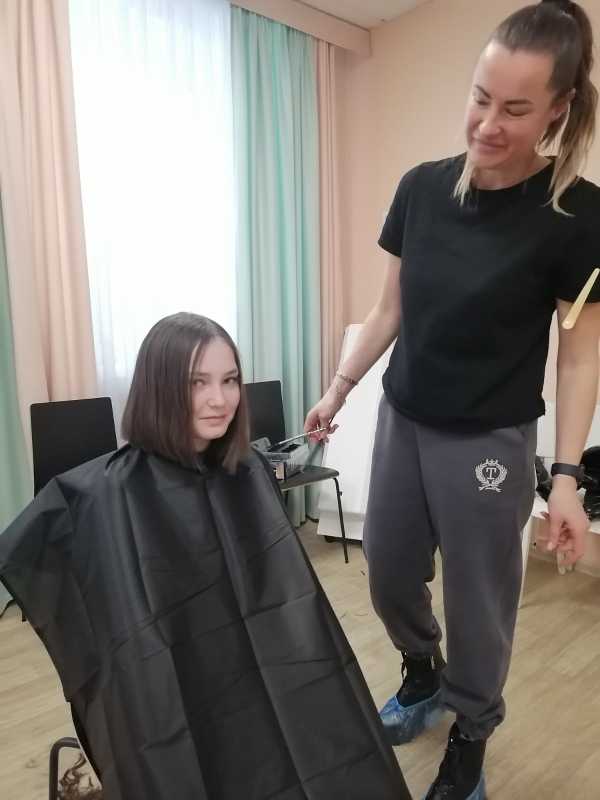 Стрижка с улыбкой 