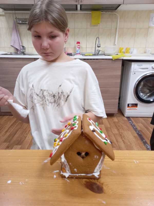 Мастер-класс «Пряничный домик»