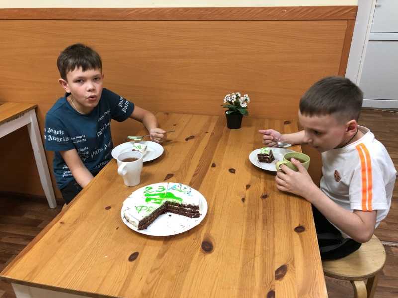 Торт ко Дню Защитника Отечества