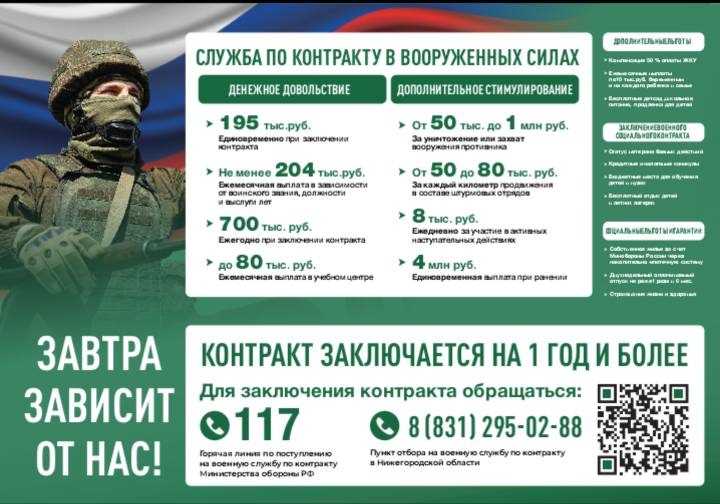 Служба по конракту!