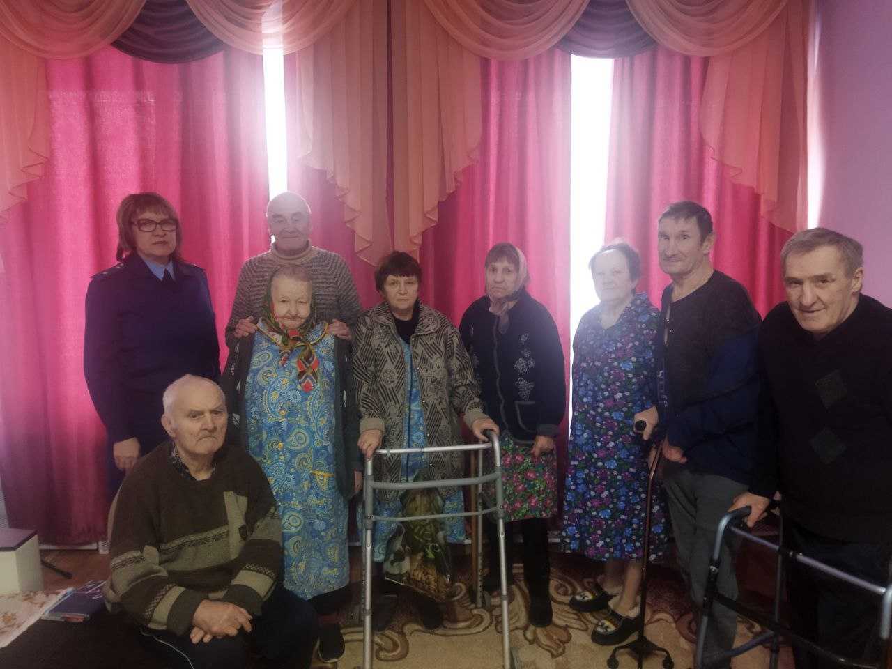Посещение старшего помощника прокурора Кожаева С.А