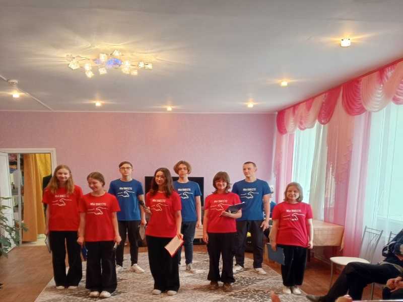 Волонтёры в гостях!