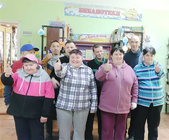 Посещение Воронинской сельской библиотеки