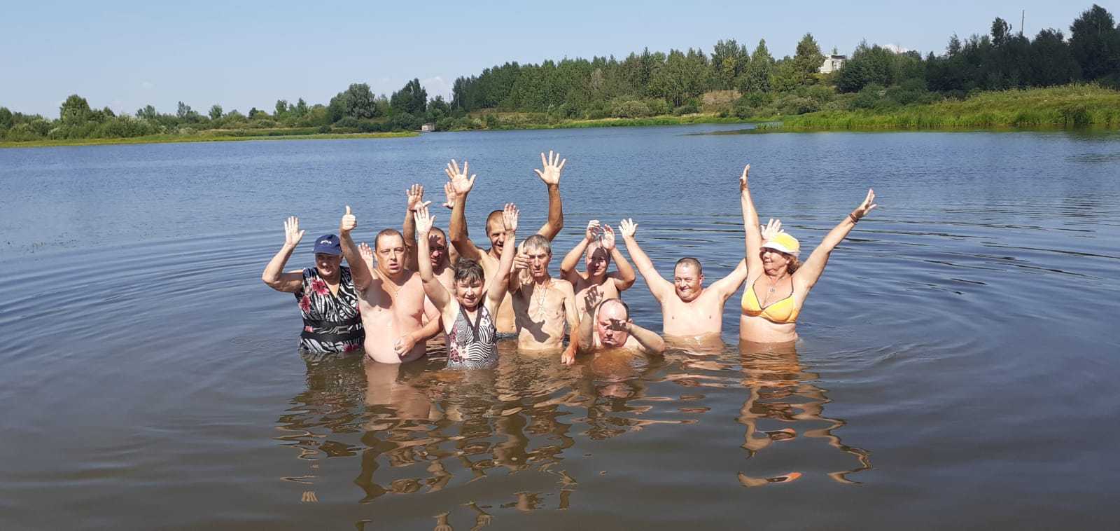 В воду за здоровьем!