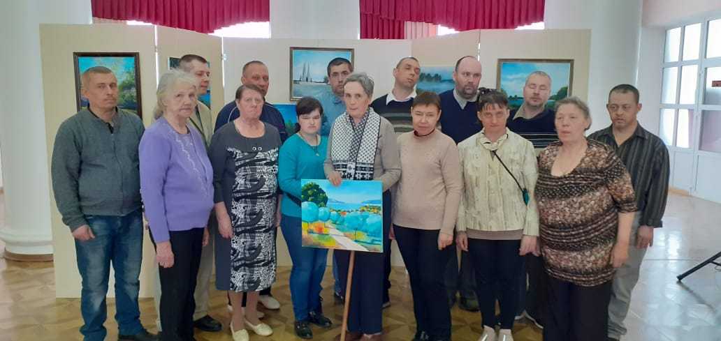Открытие выставки художников КЛО