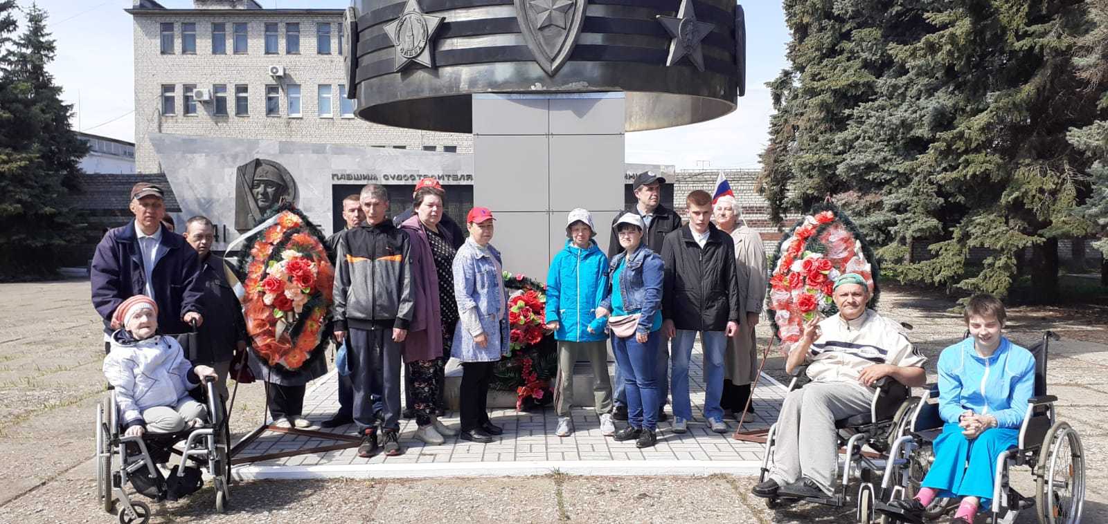Торжественный митинг посвященный 78-й годовщине победы в ВОВ 