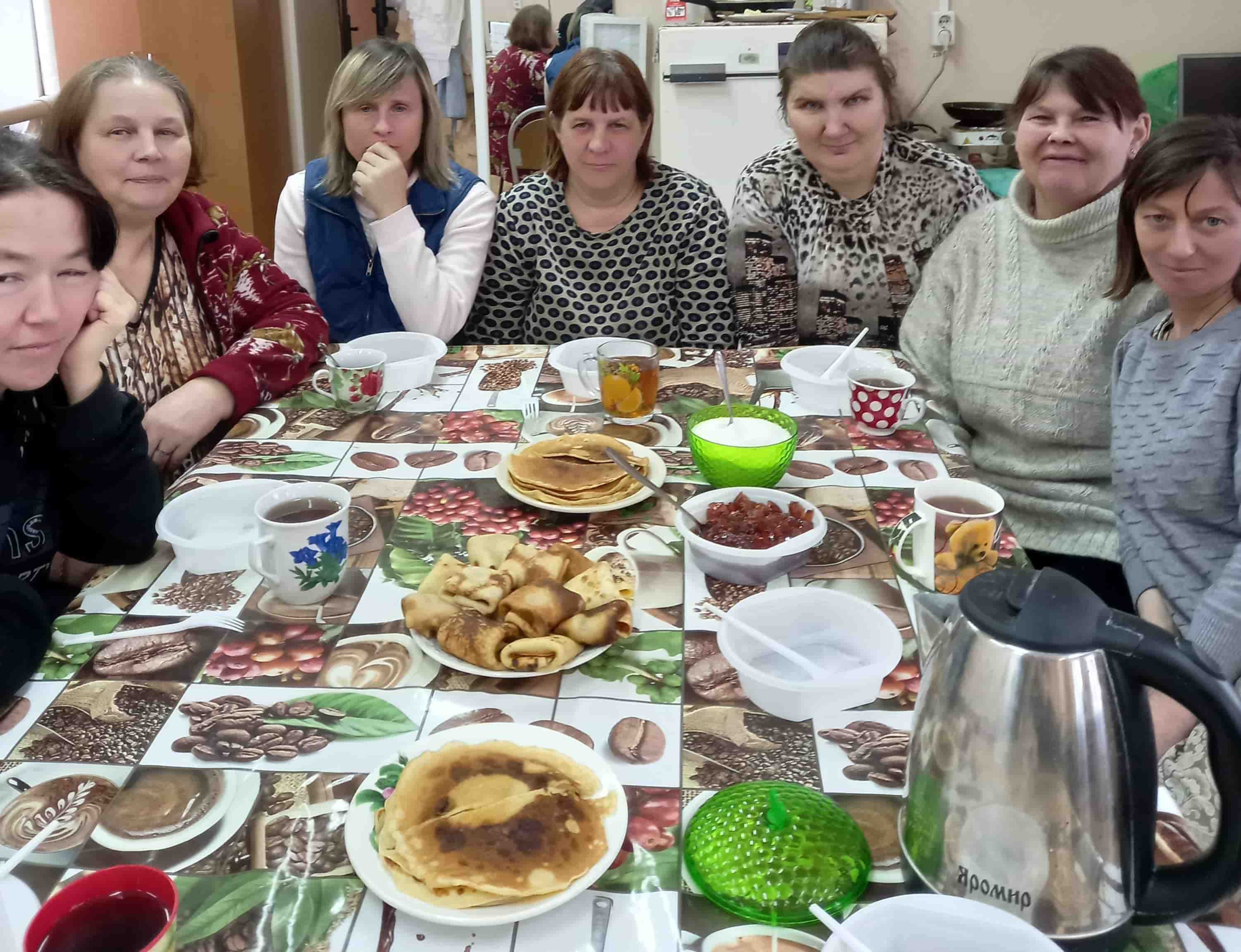 Мастер-класс по выпечке блинов