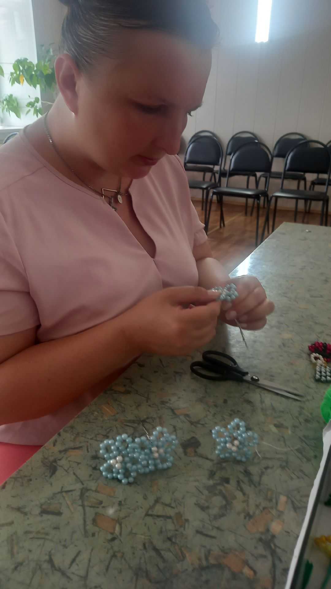Плетение из бус
