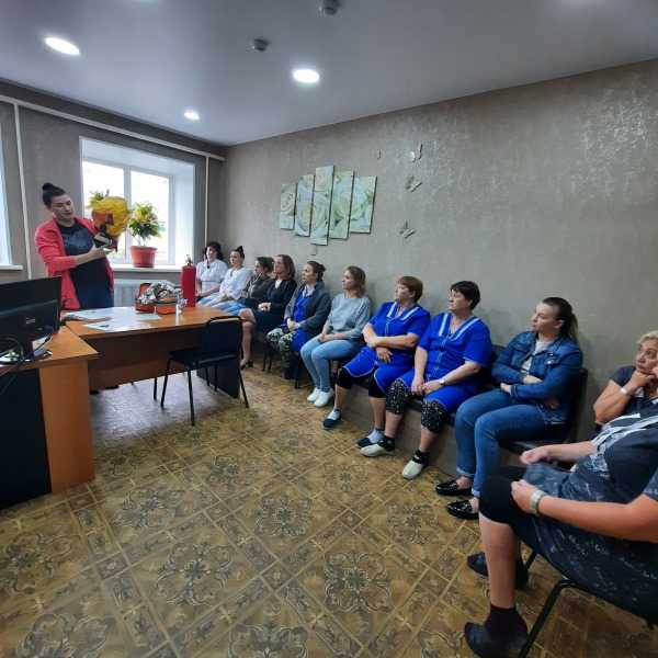 Тренировка по тушению условного пожара и эвакуации получателей социальных услуг