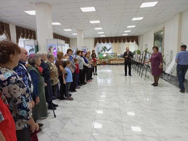 Посещение выставки в Центре культуры