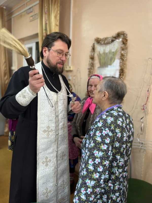 Праздник Крещения Господня в доме-интернате