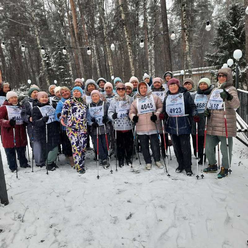 Соревнования по скандинавской ходьбе