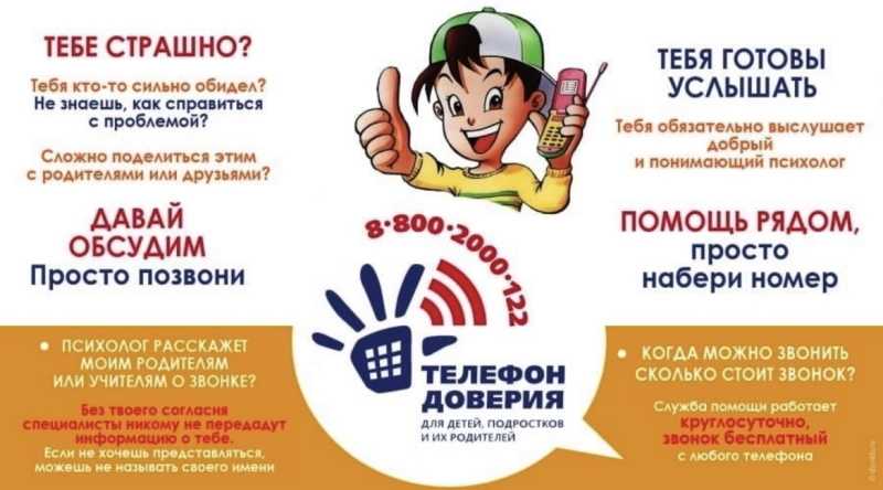 Телефон Доверия!