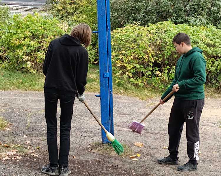 Ребята приняли участие в экологической акции