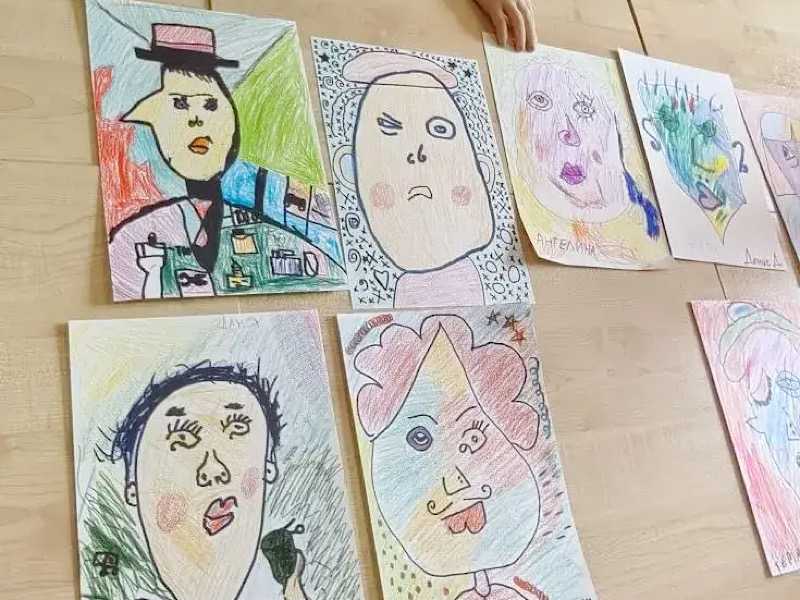 Ребята нашего Центра погрузились в мир искусства, осваивая уникальный стиль Пабло Пикассо