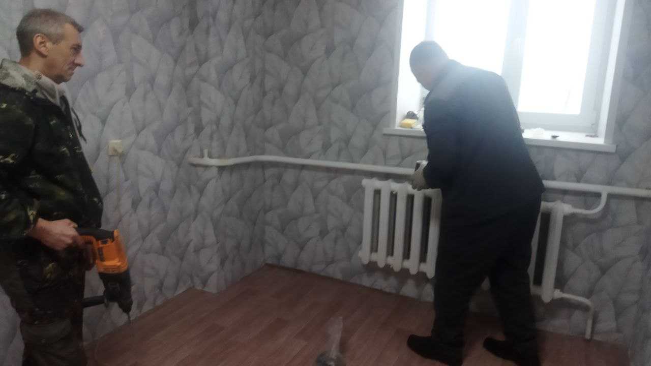 Ремонт комнаты.