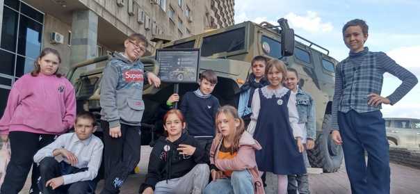 Ребята центра посетили Музей СВО