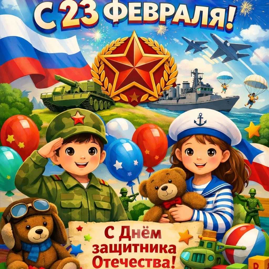 Поздравление с Днем защитника Отечества!