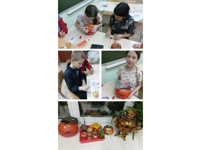 Поделки из природного материала.