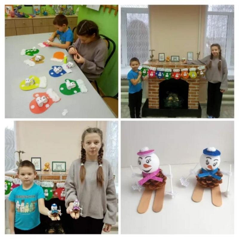 Изготовление украшений к празднику.