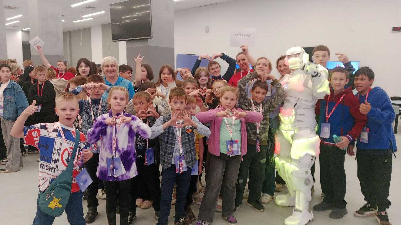 Ребята посетили технологичное мероприятие 