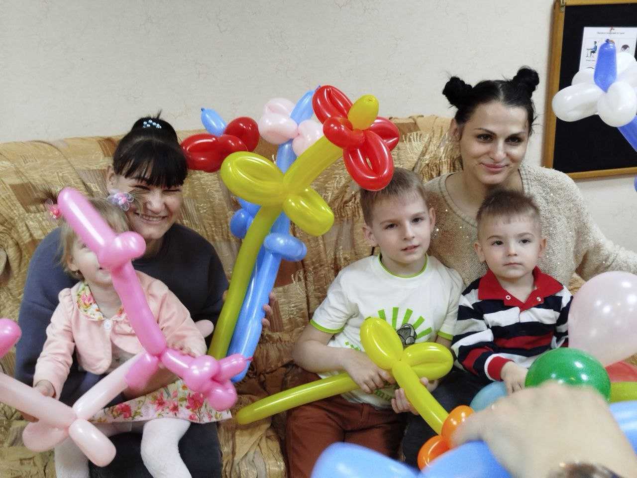 Семейная гостиная в День Матери