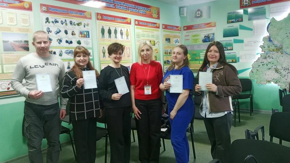 Наши сотрудники прошли обучение по оказанию первой медицинской помощи