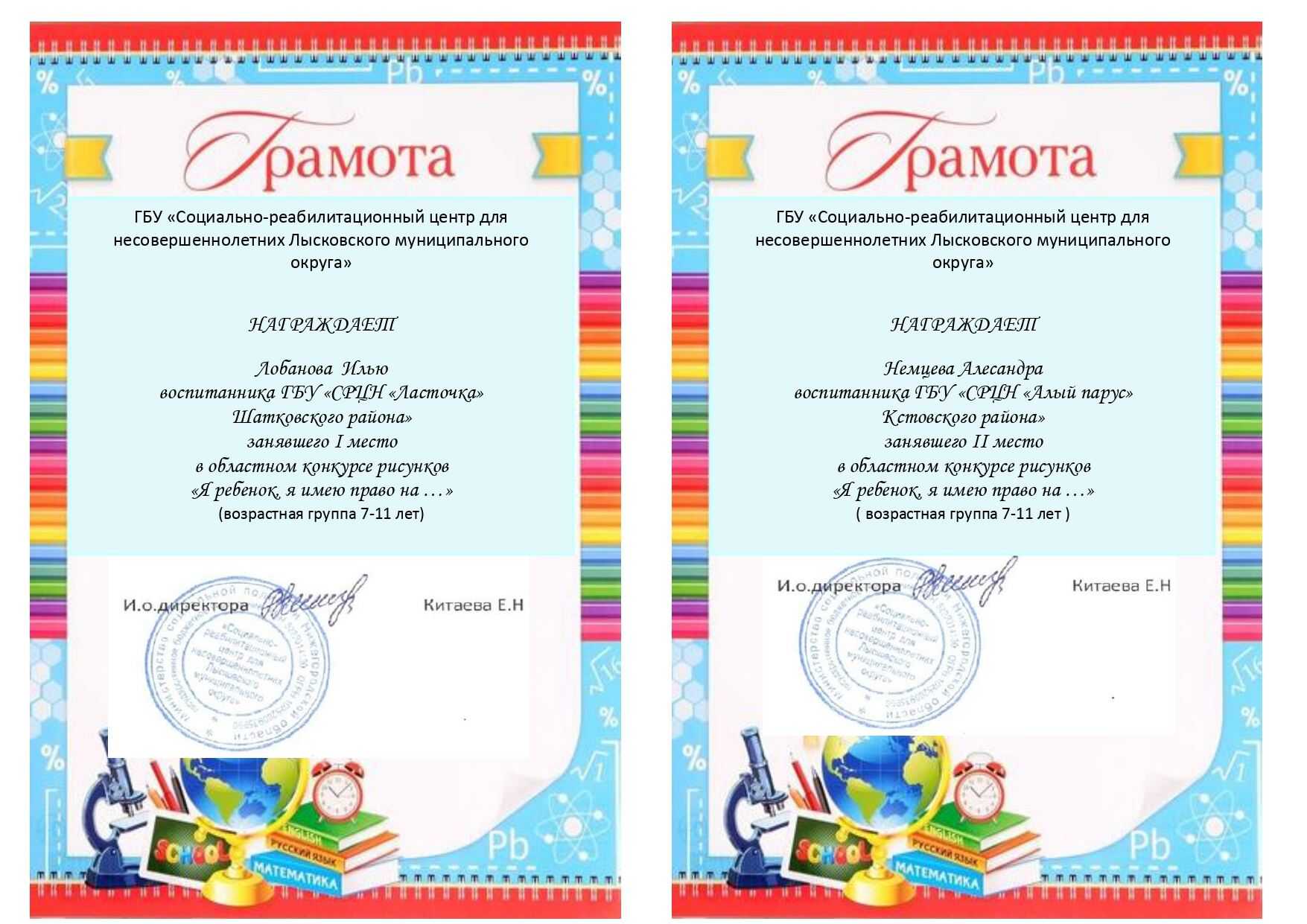 ИТОГИ КОНКУРСА