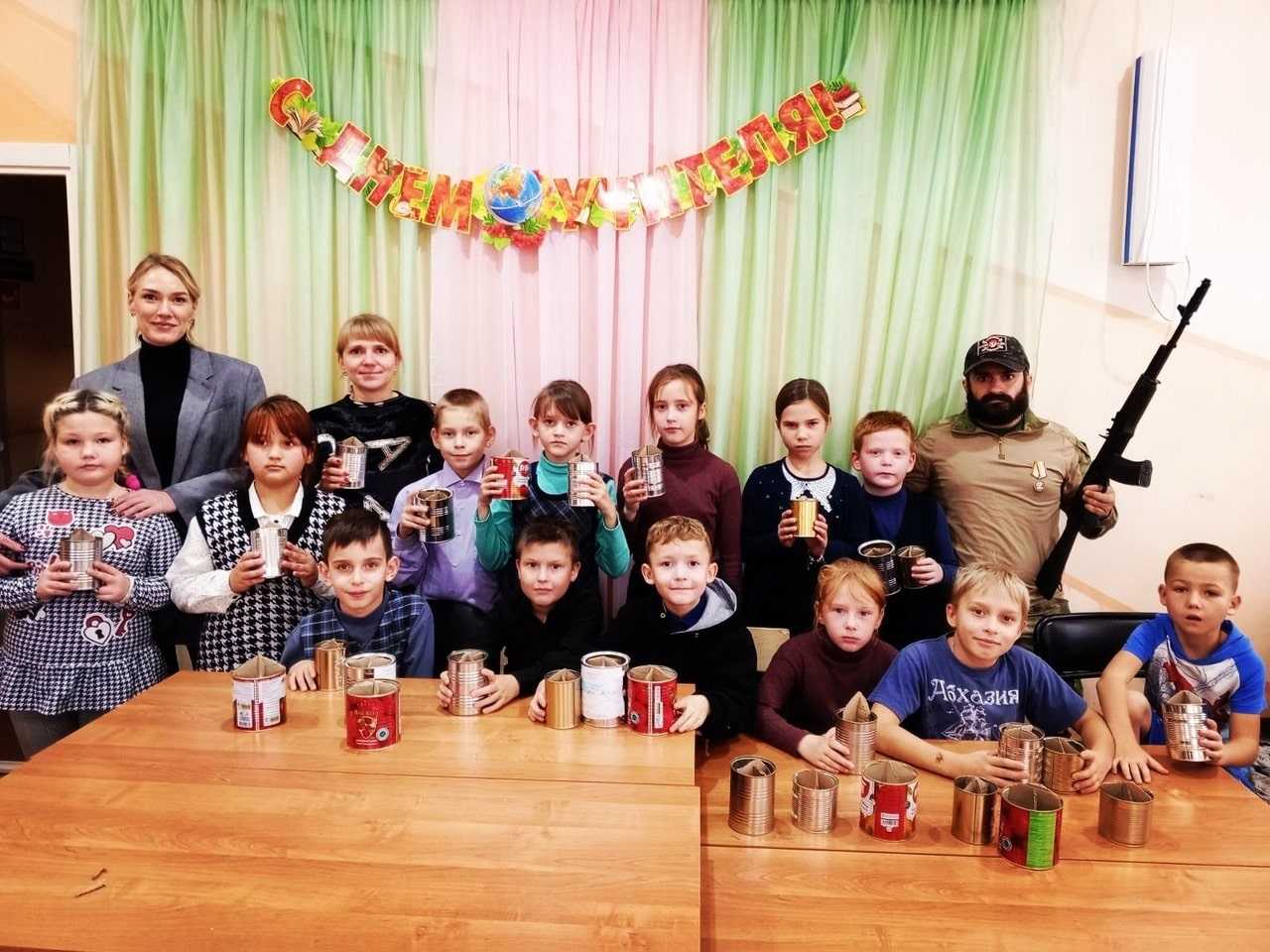 Огонь поддержки или тепло солдату из детских рук