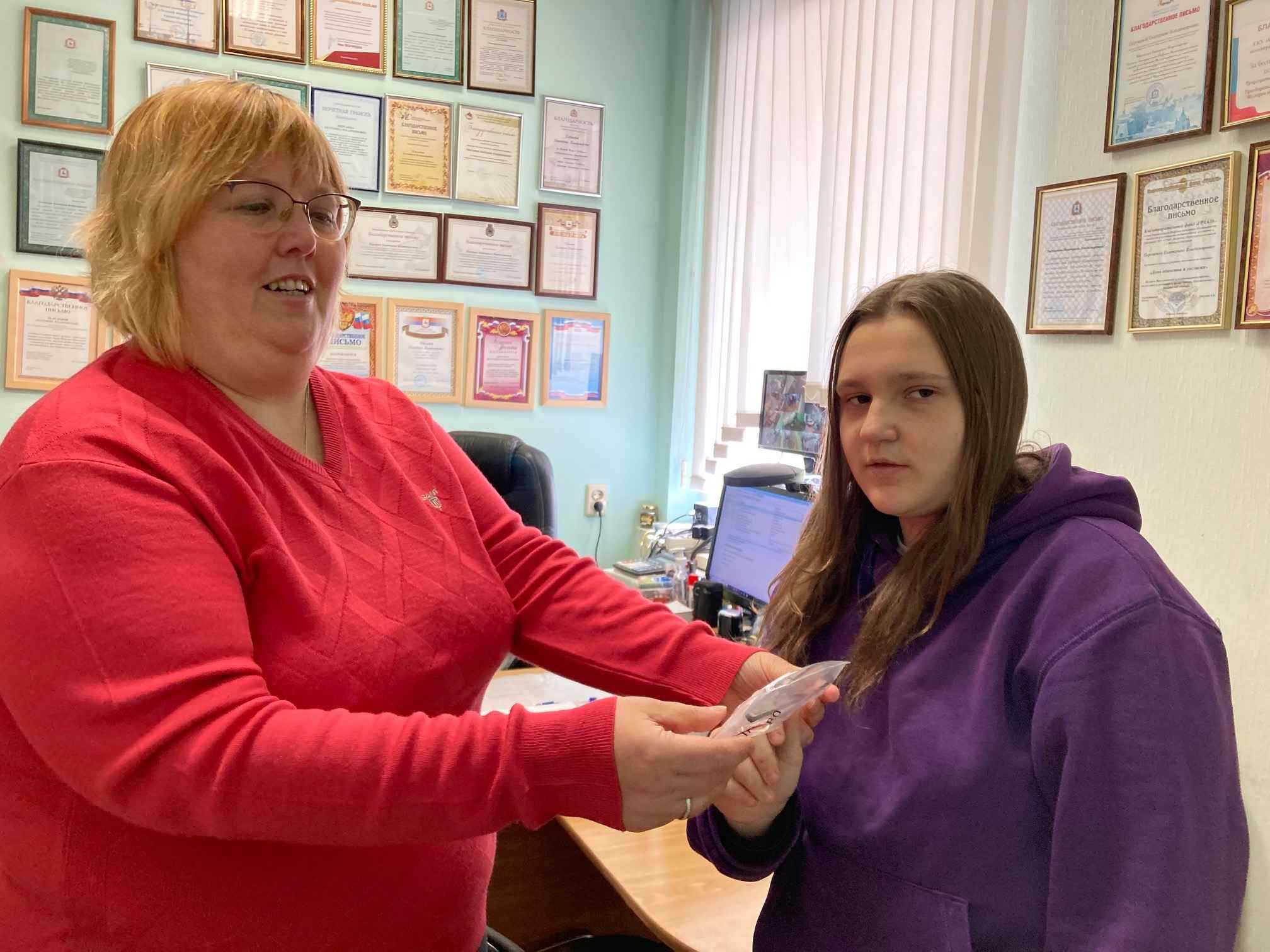 Очки для воспитанников