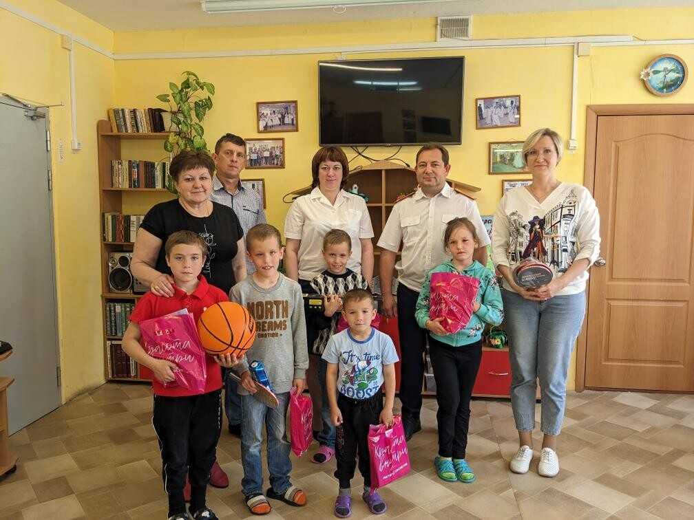Гости у ребят
