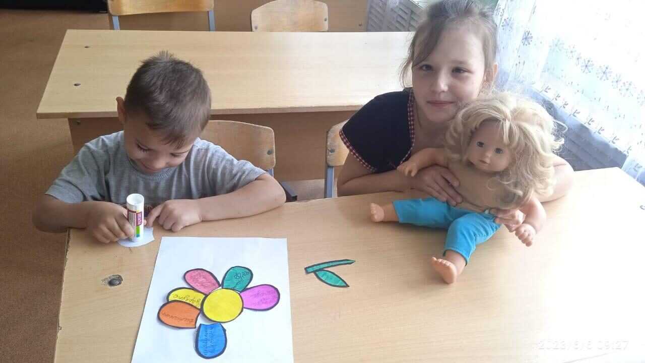 Занятие воспитателя по социально-реабилитационной программе