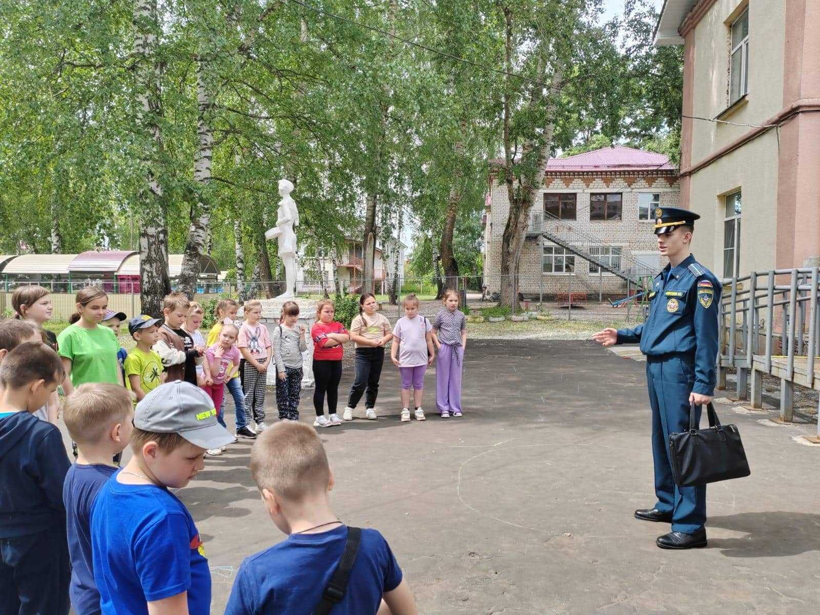 Профилактическая беседа на тему пожарной безопасности