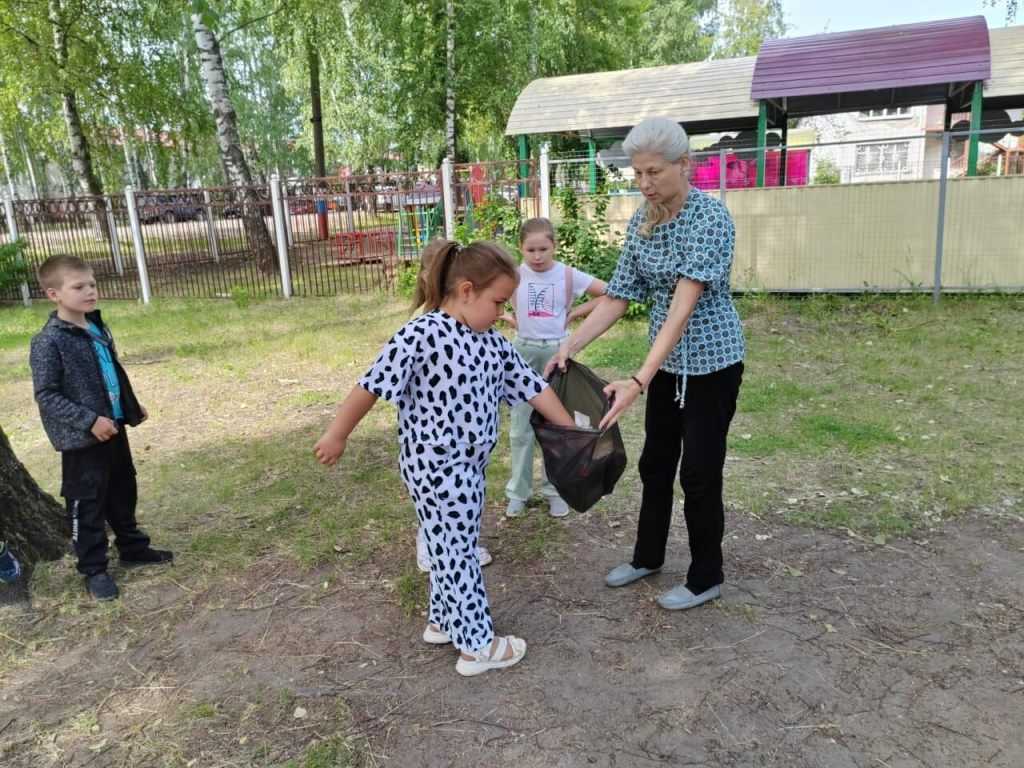 Участие в трудовом десанте