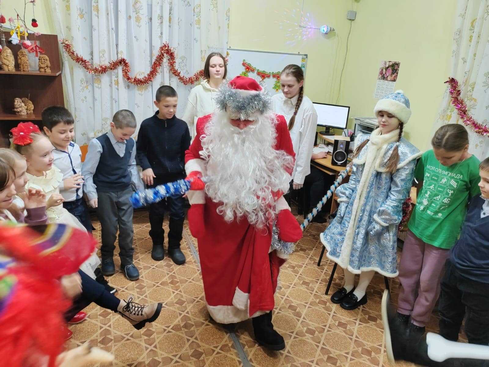 Новогодний праздник на дневном отделении