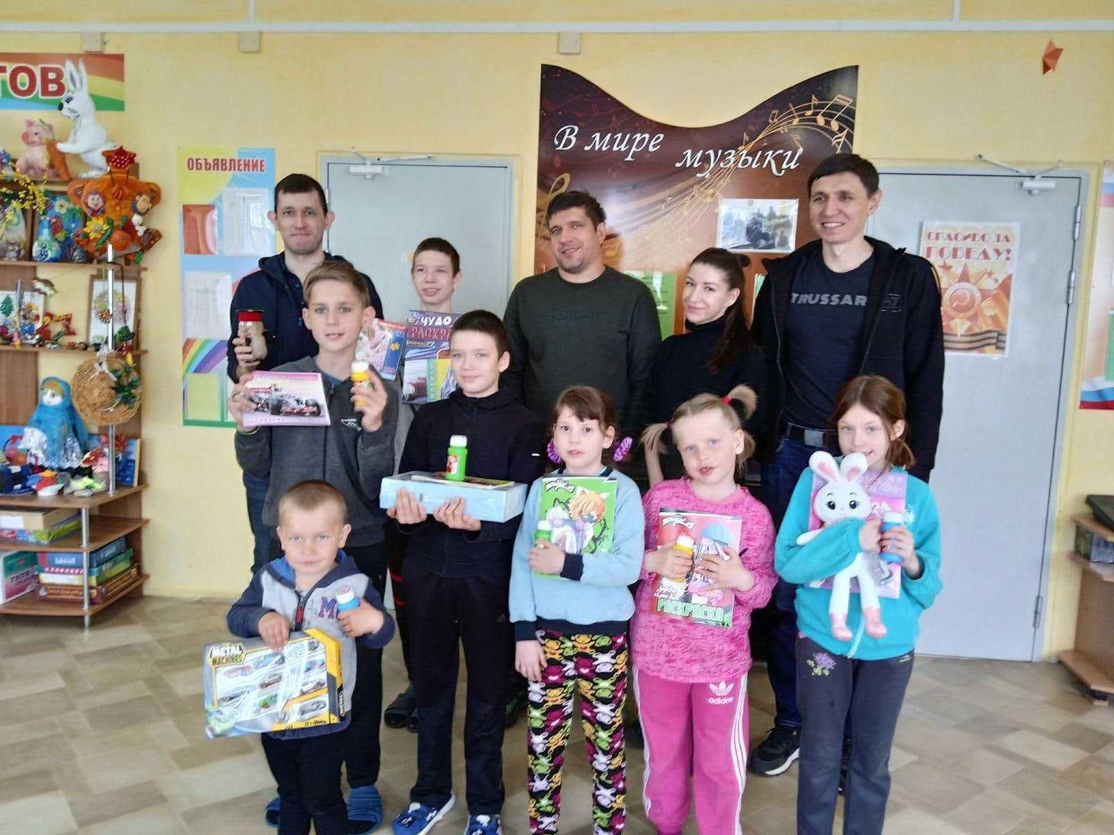 Визит семьи Абдрахмановых